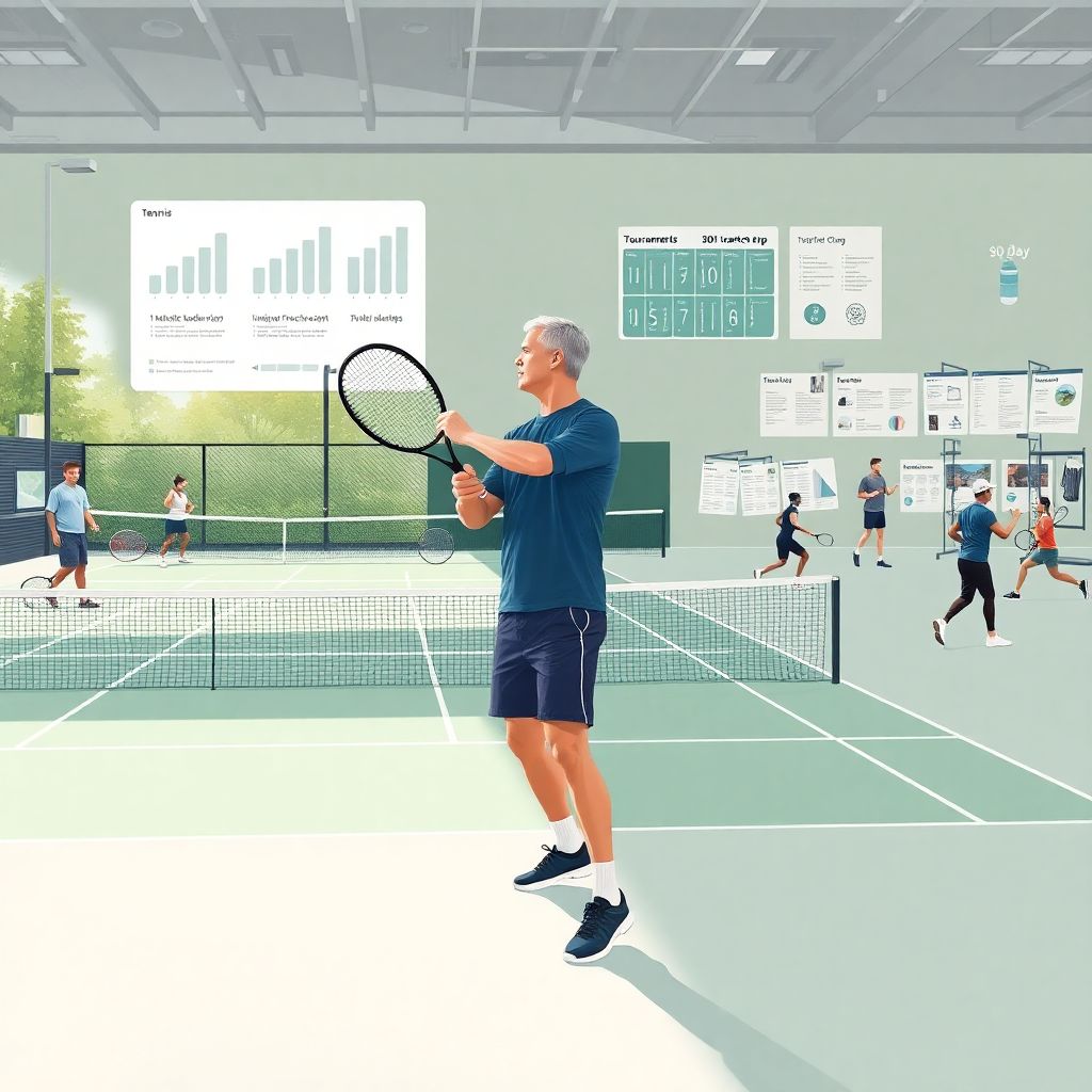 Теннис: советы по подготовке к матчам и улучшению физической формы