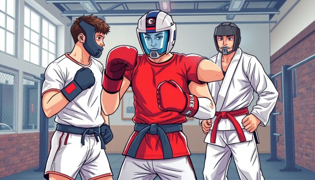 Единоборства: история боёв легенд и новые поколения - иллюстрация