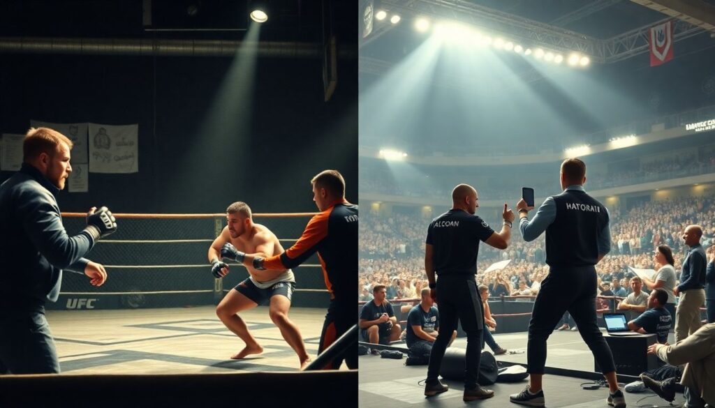 Единоборства: подготовка бойцов к боям без правила - иллюстрация