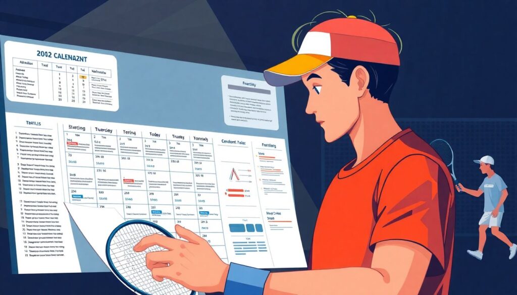 Теннис: расписание турниров на ближайшие дни и ключевые матчи - иллюстрация