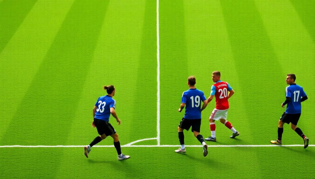 Сравнение стильных тактик в современном футболе: переходы и схемы - иллюстрация