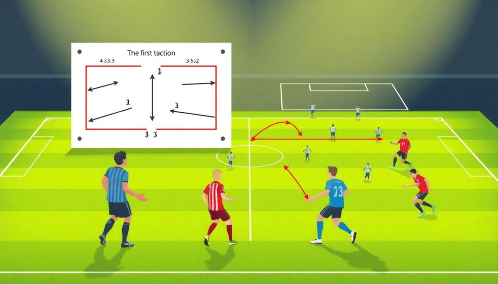 Сравнение стильных тактик в современном футболе: переходы и схемы - иллюстрация