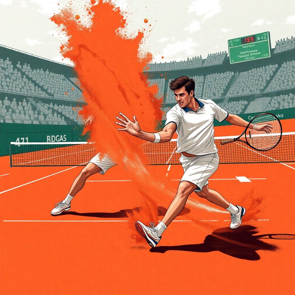 Теннис: обзоры матчей на грунте, травмы и формы игроков сегодня