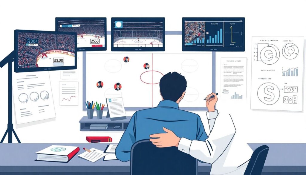 Хоккей: прогнозы на матчи и анализ позиций команд - иллюстрация