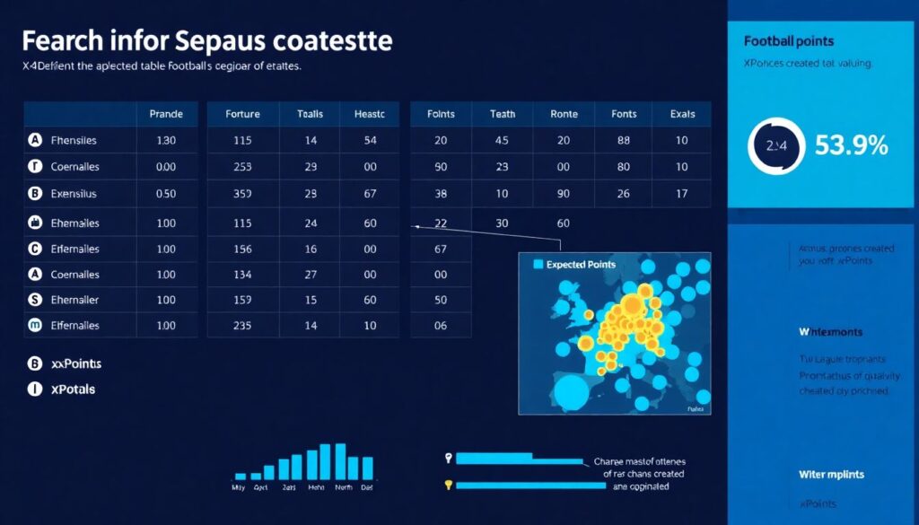 Футбол: турнирная таблица и динамика очков ведущих клубов - иллюстрация