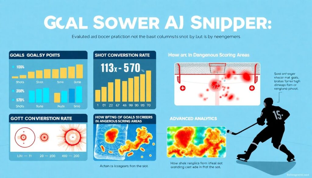 Хоккей: статистика лидеров и лучших снайперов лиги - иллюстрация