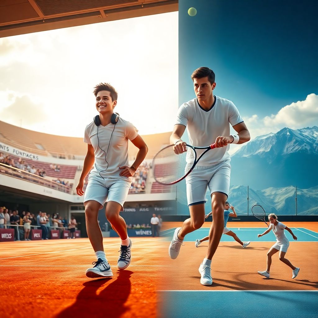 Теннис: биографии топ-игроков и их легендарные выходы на корт