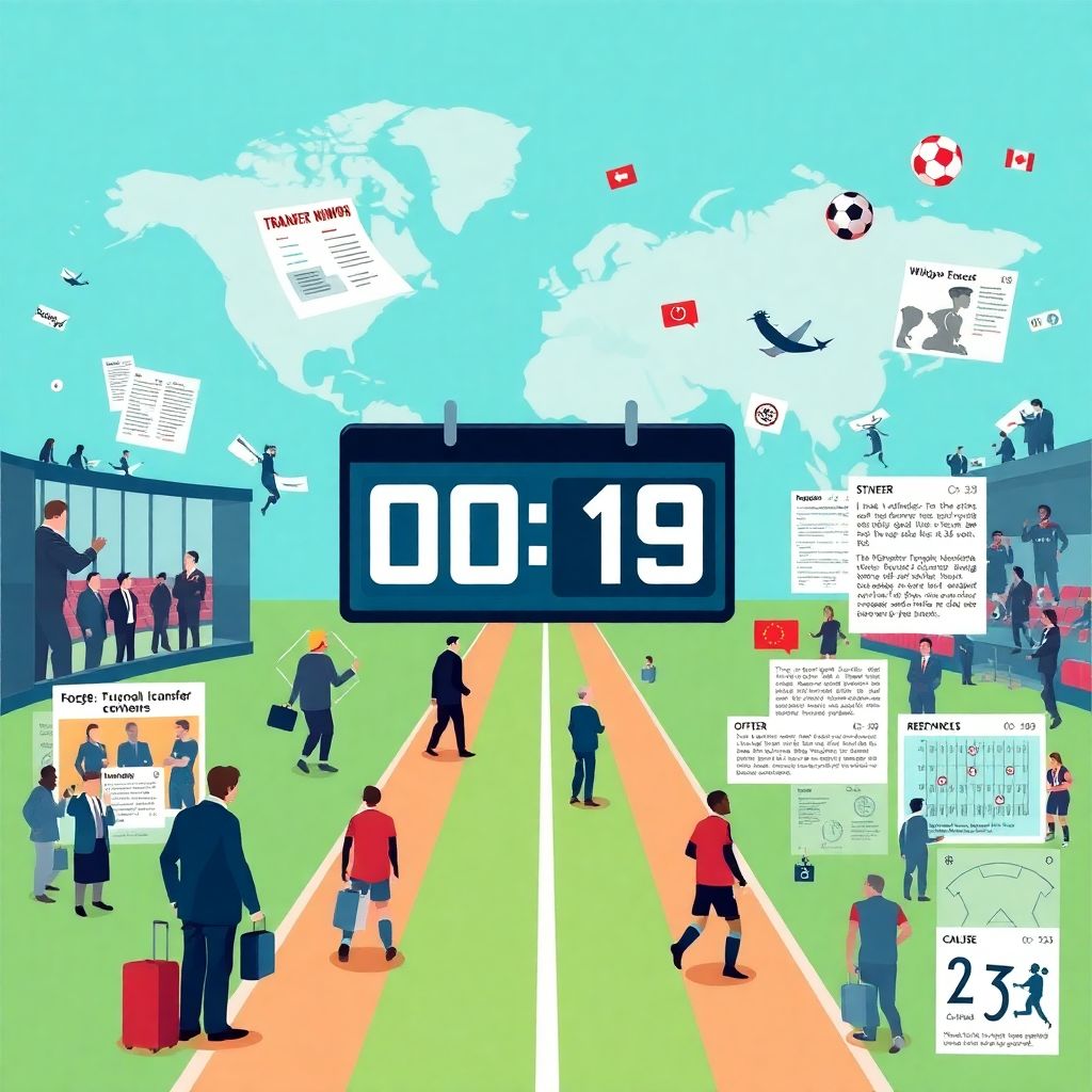 Горячие слухи и перипетии трансферного окна в европейском футболе