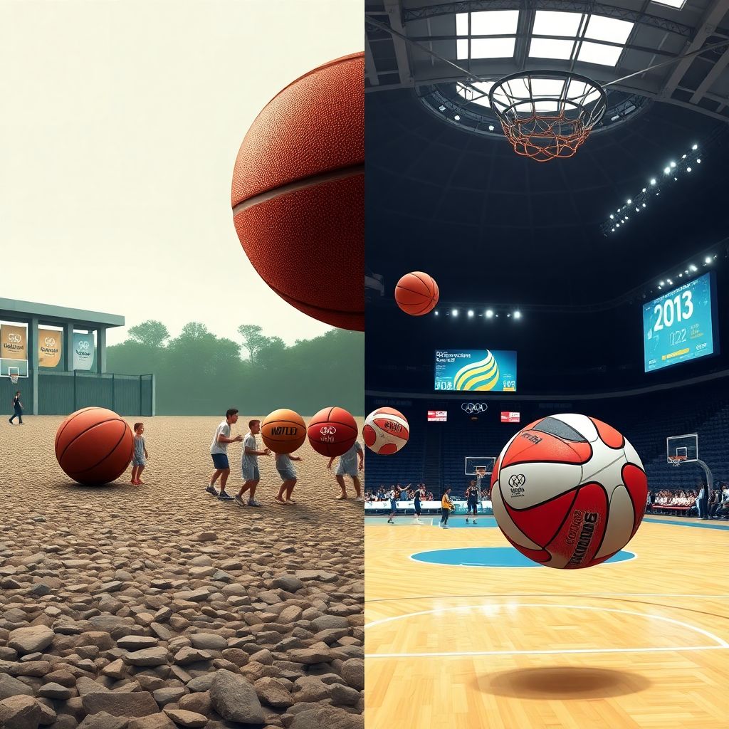 Баскетбол: история Олимпийских игр и легендарные мячи в одном обзоре