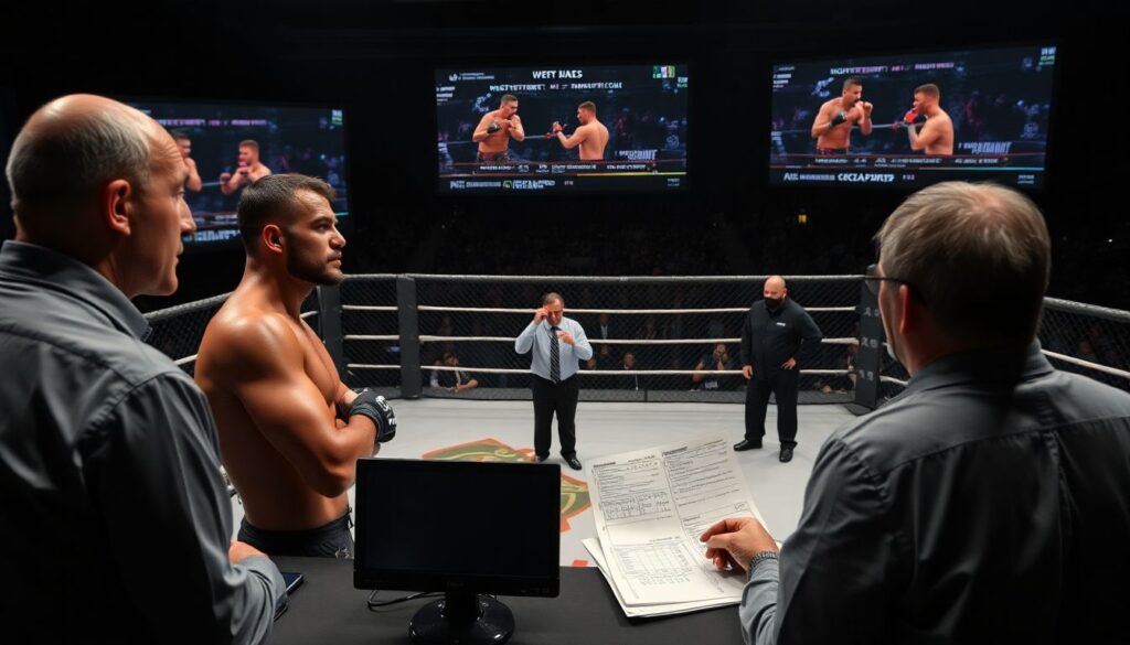 Единоборства: обзоры судейских решений и дисциплина - иллюстрация