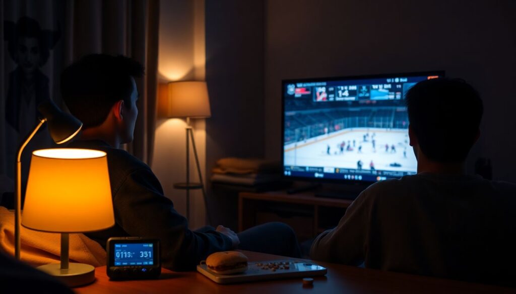 Хоккей: ночные матчи и ключевые выезды - иллюстрация