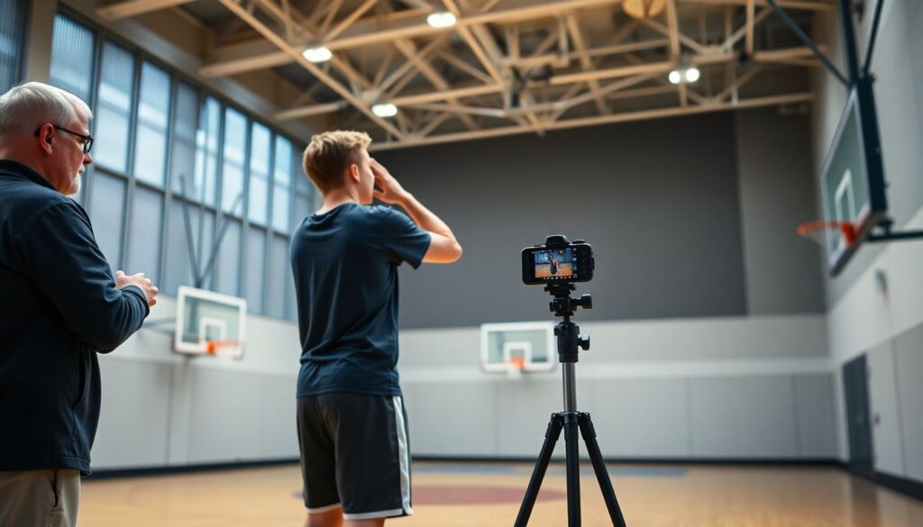 Баскетбол: техника исполнения штрафных и работа под кольцом - иллюстрация