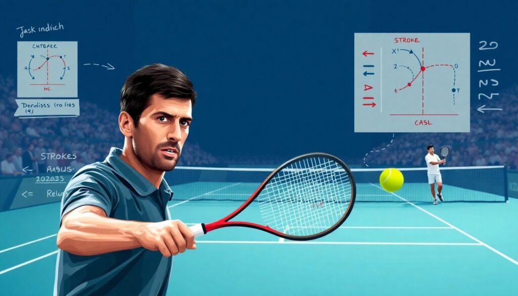 Теннис: биография и стиль игры известных игроков - иллюстрация