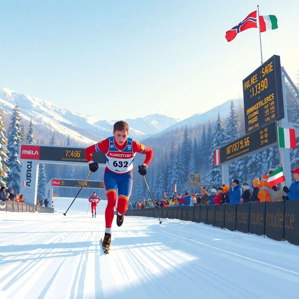 Савелий Коростелев возвращает российские лыжи в элиту: девятое место на «Тур де Ски»