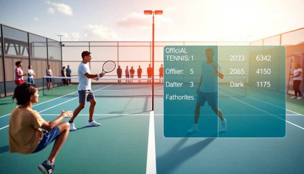 Теннис: влияние рейтингов на парные соревнования - иллюстрация