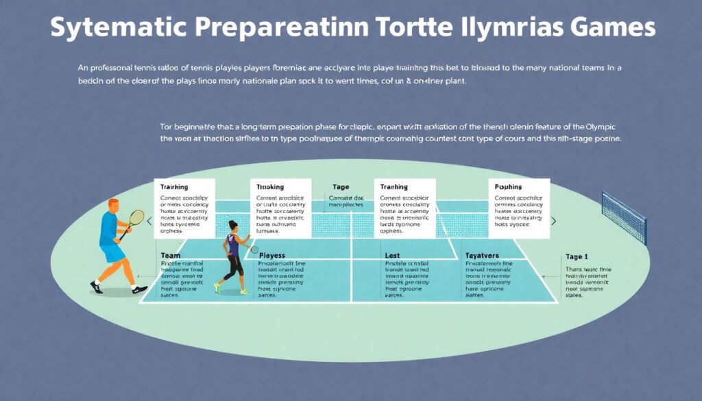 Теннис: особенности подготовки к Олимпийским играм - иллюстрация