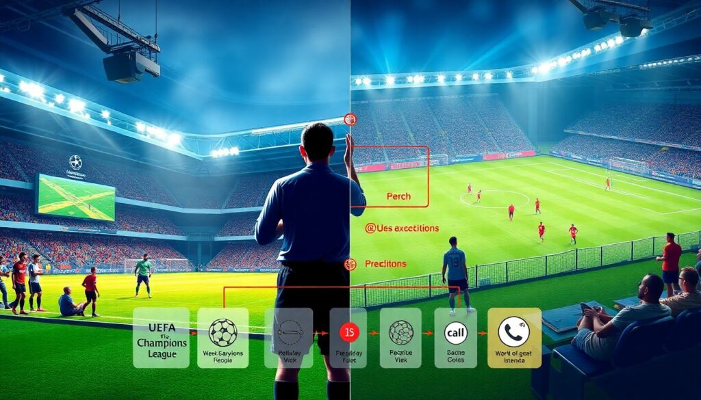 Футбол: обсуждение судейских решений иVAR - иллюстрация