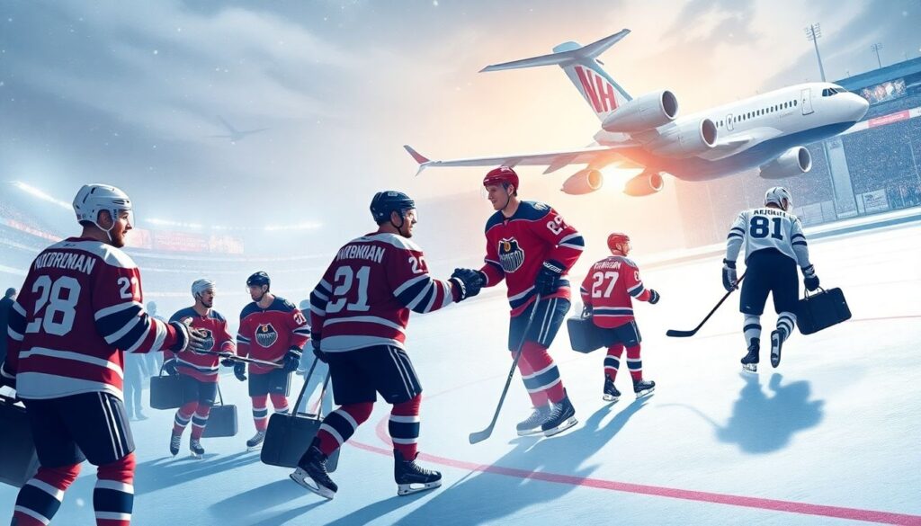 Хоккей: хроника перехода лидеров лиги - иллюстрация