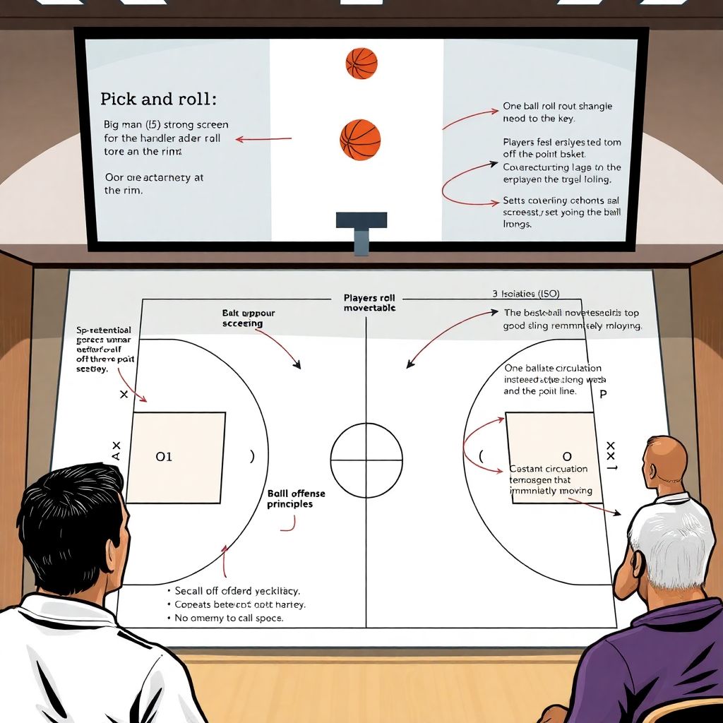 Баскетбол: тактические схемы и распорядок атак для эффективной игры