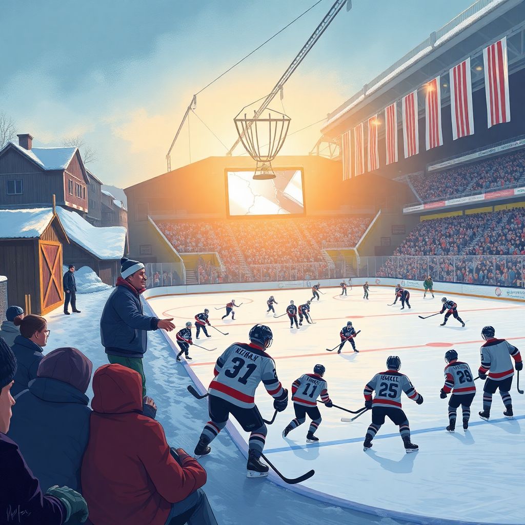 Хоккей: история клубов и их путь к успеху в чемпионатах и турнирах