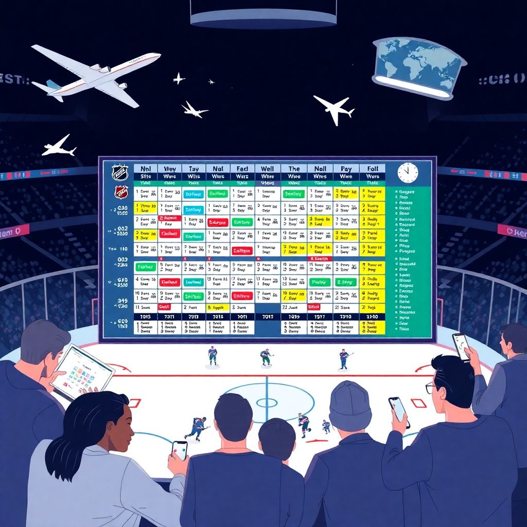 Хоккей: лидеры лиг, их текущий рейтинг и ближайший график игр