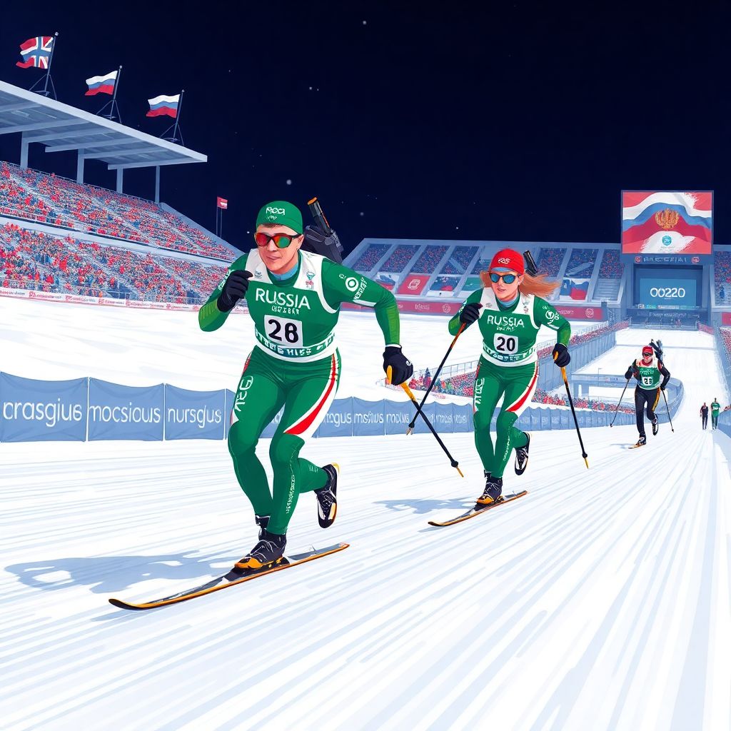 Биатлонист из Свердловска Бажин вновь лучший в России в сингл-миксте