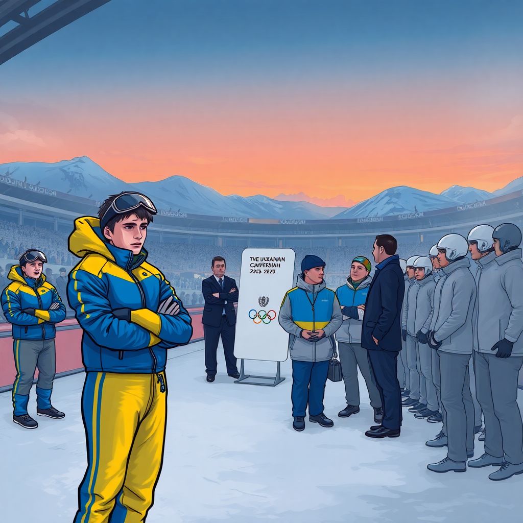 МОК предупредил украинских спортсменов о запрете протестов против россиян на Олимпиаде‑2026