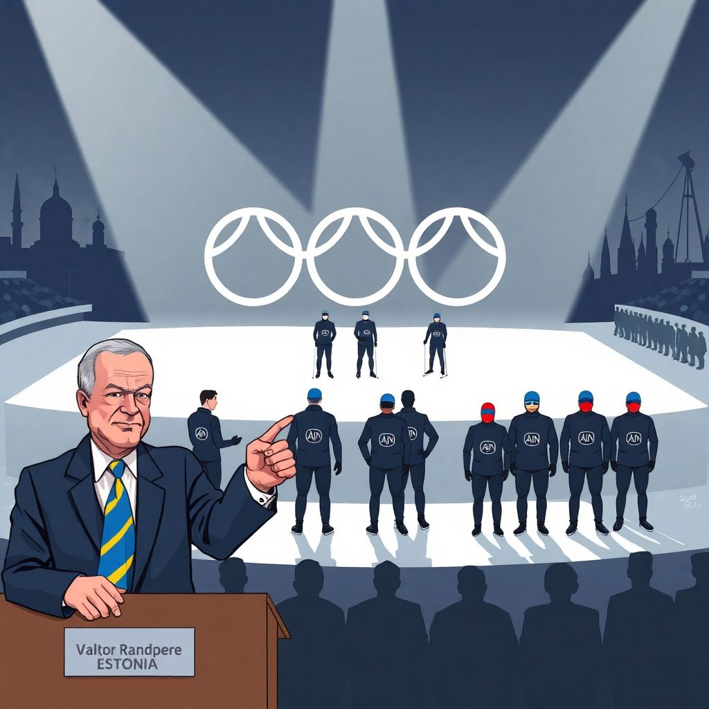 Эстонский политик осудил решение МОК о допуске российских нейтральных спортсменов