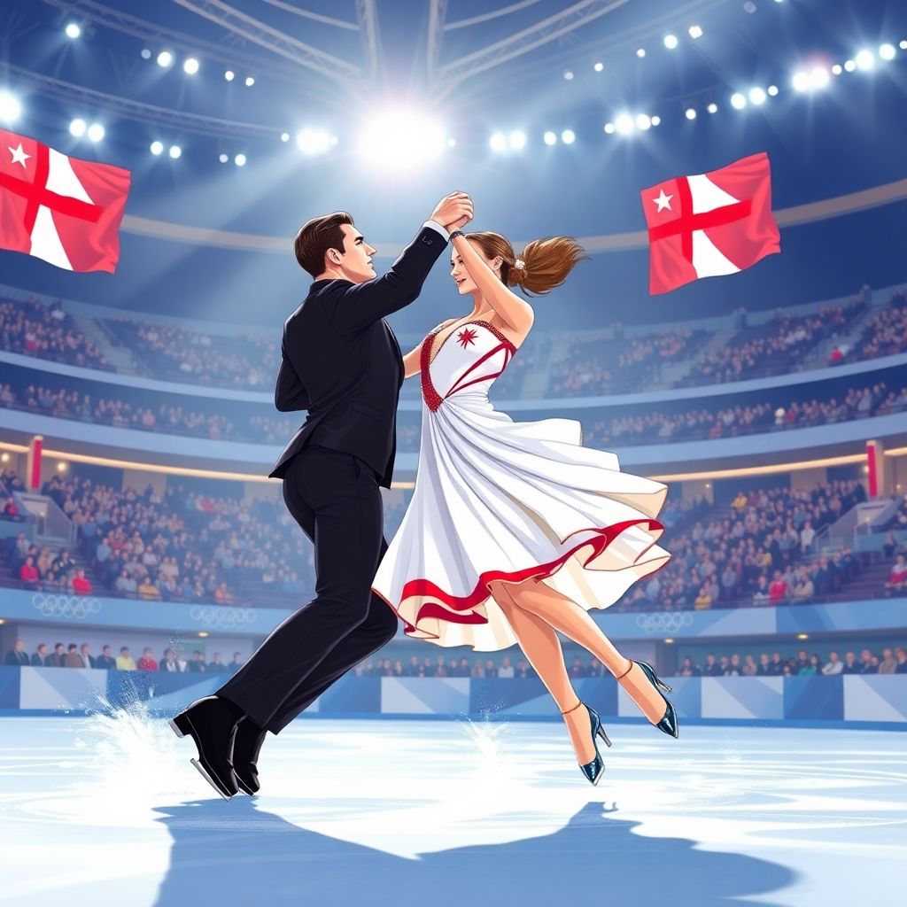 Дочь Этери Тутберидзе Диана Дэвис и Глеб Смолкин — лидеры сборной Грузии