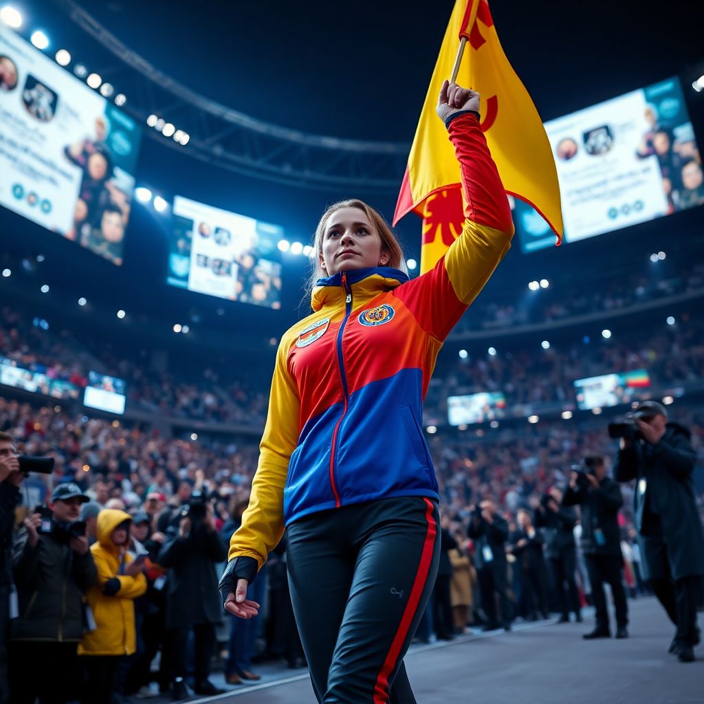 Знаменосец сборной Молдавии Елизавета Хлусович: скандал из‑за Vk и симпатий к Путину